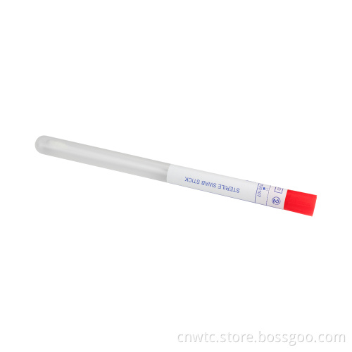 Medical Instrument: Sterile Wooden Stick Cotton Female Vaginal Swab